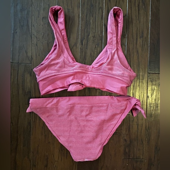 Becca Swim Mesa Bikini in Baked Blush - Picture 9 of 11